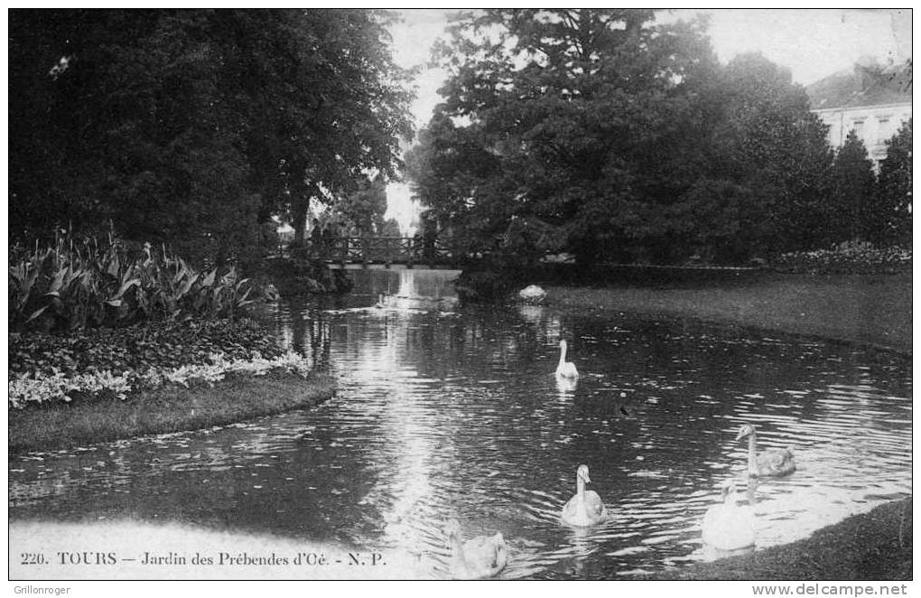 TOURS 1910 (jardin Des Prebendes D'Oé) - Tours