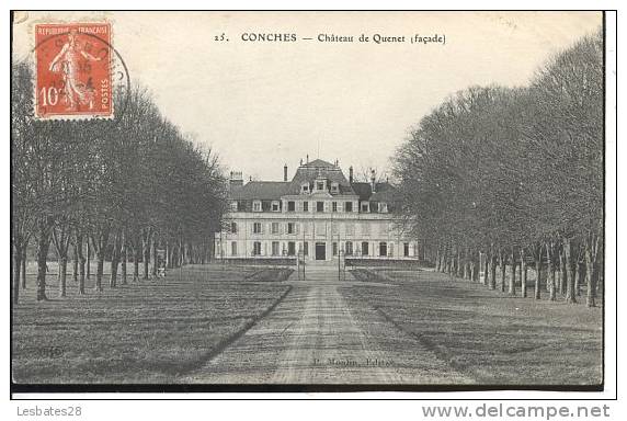 CPA 27--CONCHES- Château De Quesnet-Sept 413 - Conches-en-Ouche