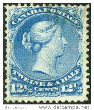 Canada #28 Used 12-1/2c Victoria Of 1868 - Oblitérés