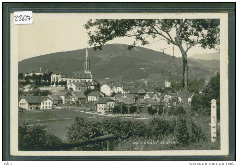 CHATEL SAINT DENIS  - TB - Châtel-Saint-Denis