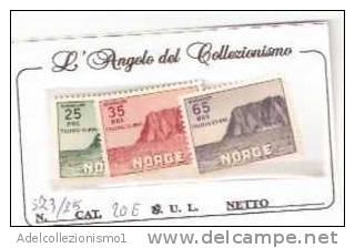 27607)serie Francobolli Tilleg Di 3 Valori - Cat. N°373-375 - Unused Stamps