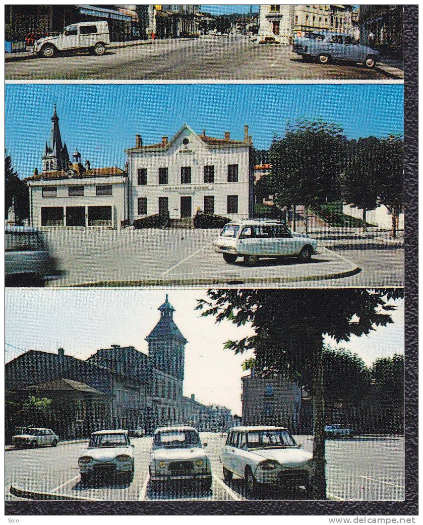 Citroën 2cv, 3 Ami, Simca Aronde, Renault 4L - Voitures De Tourisme