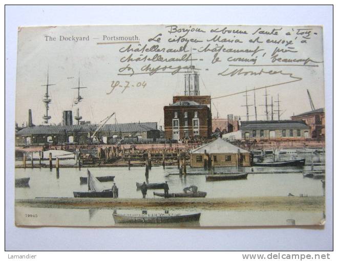 CPA - Portsmouth - The Dockyard 1904 - Portsmouth