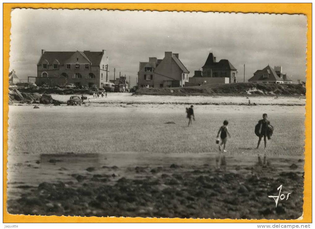 SANTEC (Finistere) Editeur JOS N°1646 La Plage De Dossen Vue De L´ile Sieck - Autres & Non Classés