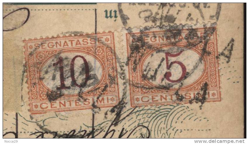 INTERO DEL 1900 VON CHEMNITZ  NACH MAILAND - MILANO CON SEGNATASSE. SCONOSCIUTO DAL PORTALETTERE (INTS16) - Postwaardestukken