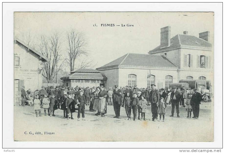 FISMES - La Gare - Fismes