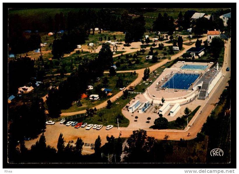 36 Châteauroux Vue Aerienne Camping Piscine D36D K36044K C36044C RH078545 - Chateauroux