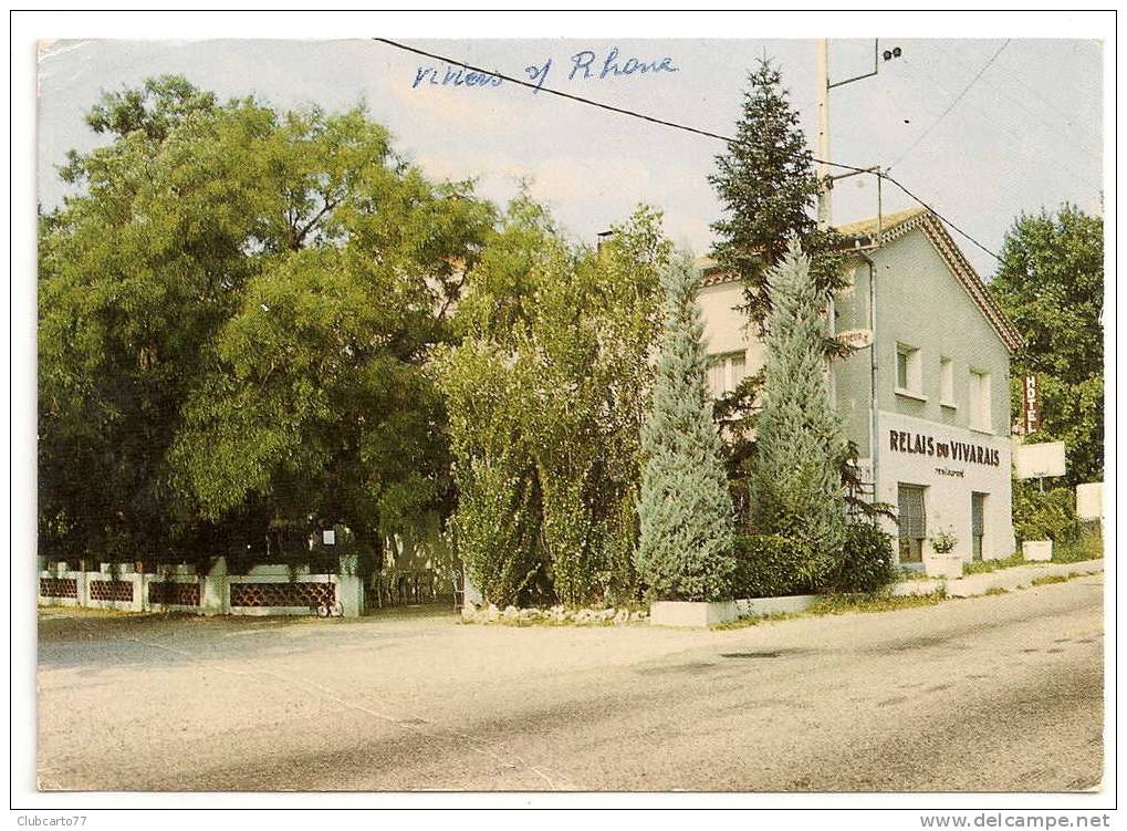 Viviers-sur-Rhône (07) : Relais Du Vivarais Hôtel En 1975. - Viviers