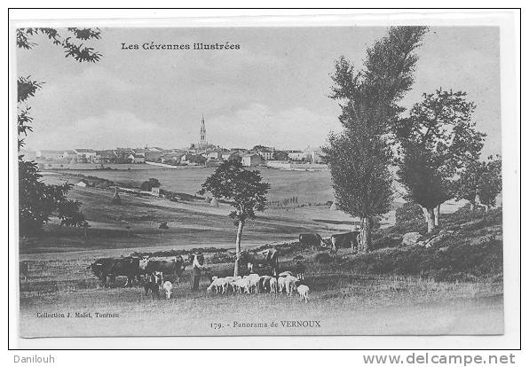 07 // VERNOUX  - Panorama 179 Coll J Malet, Troupeau - Vernoux