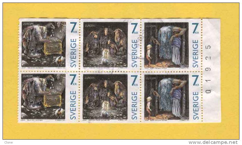 2023/24/25 (o) : Contes Et Légendes Suédoises : John BAUER - (Europa XXVI). - Used Stamps