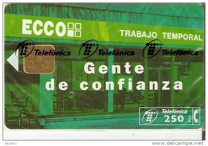 P-139 TARJETA DE ESPAÑA DE ECCO DE TIRADA 9100  NUEVA-MINT - Privatausgaben