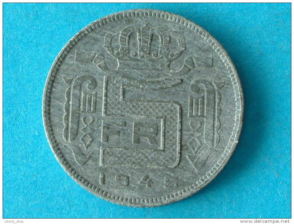 1945 FR ( 474 ) - ( For Grade, Please See Photo ) ! - 5 Francs