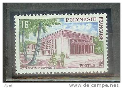 POLYNESIE N° 14**  HOTEL Des POSTES De PAPEETE - Ungebraucht