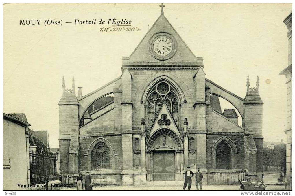 60 - Mouy - Portail De L'eglise - Mouy