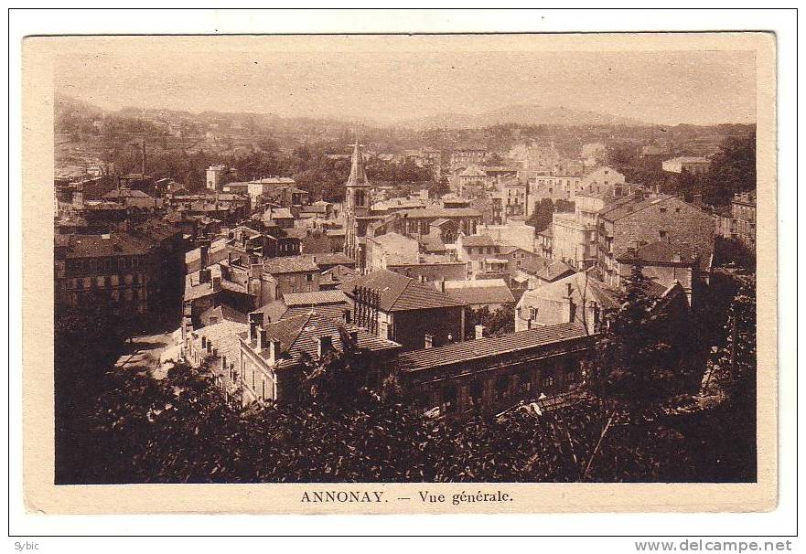 ANNONAY - Vue Générale - Annonay