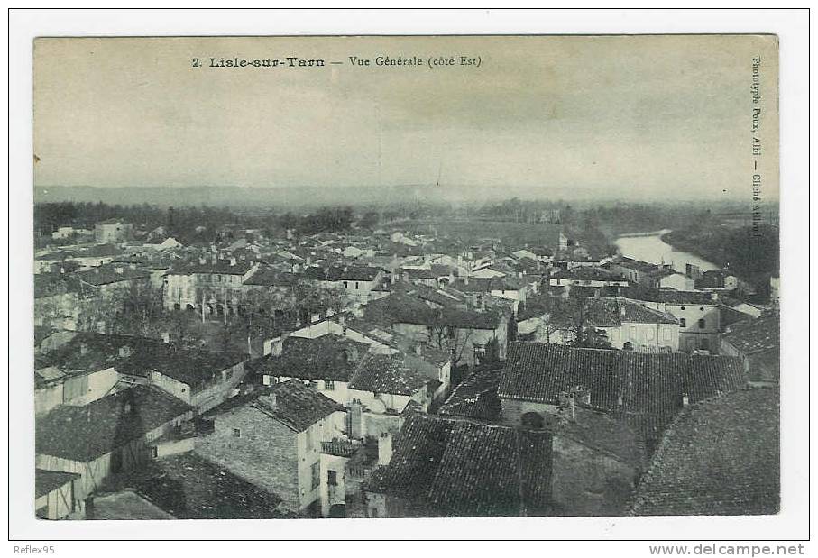 L´ISLE-SUR-TARN - Vue Générale Côté Est - Lisle Sur Tarn