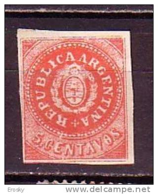 D0792 - ARGENTINA Yv N°5 * - Ungebraucht