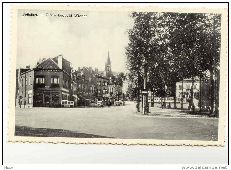 B2191  BOITSFORT : Place Leopold Wiener - Watermaal-Bosvoorde - Watermael-Boitsfort