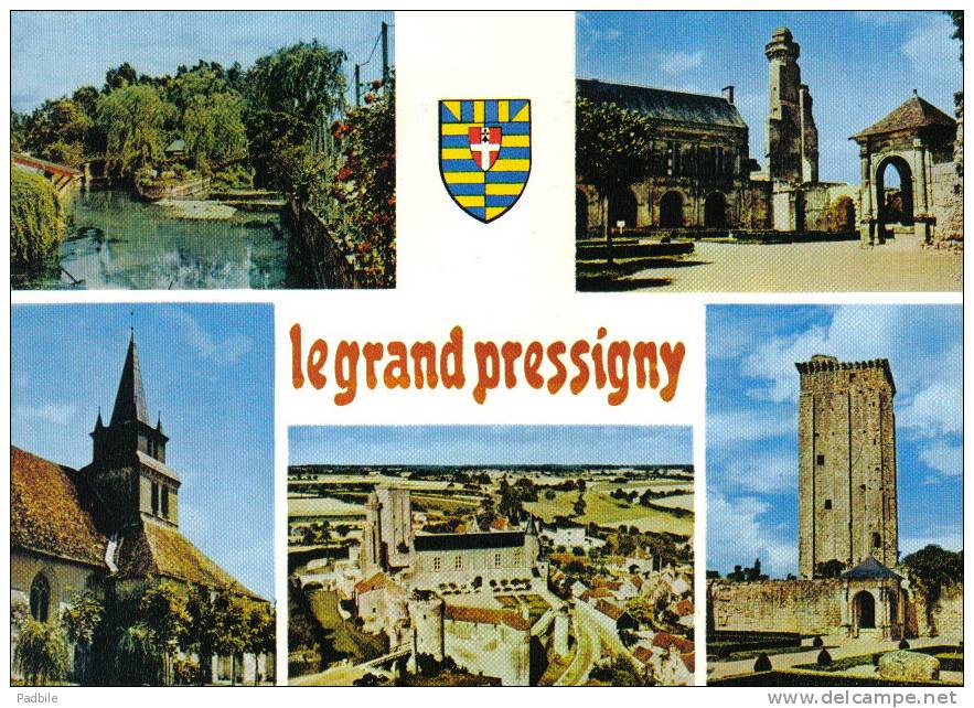 Carte Postale  37. Le Grand-Pressigny  Tour Vironne Trés Beau Plan - Le Grand-Pressigny