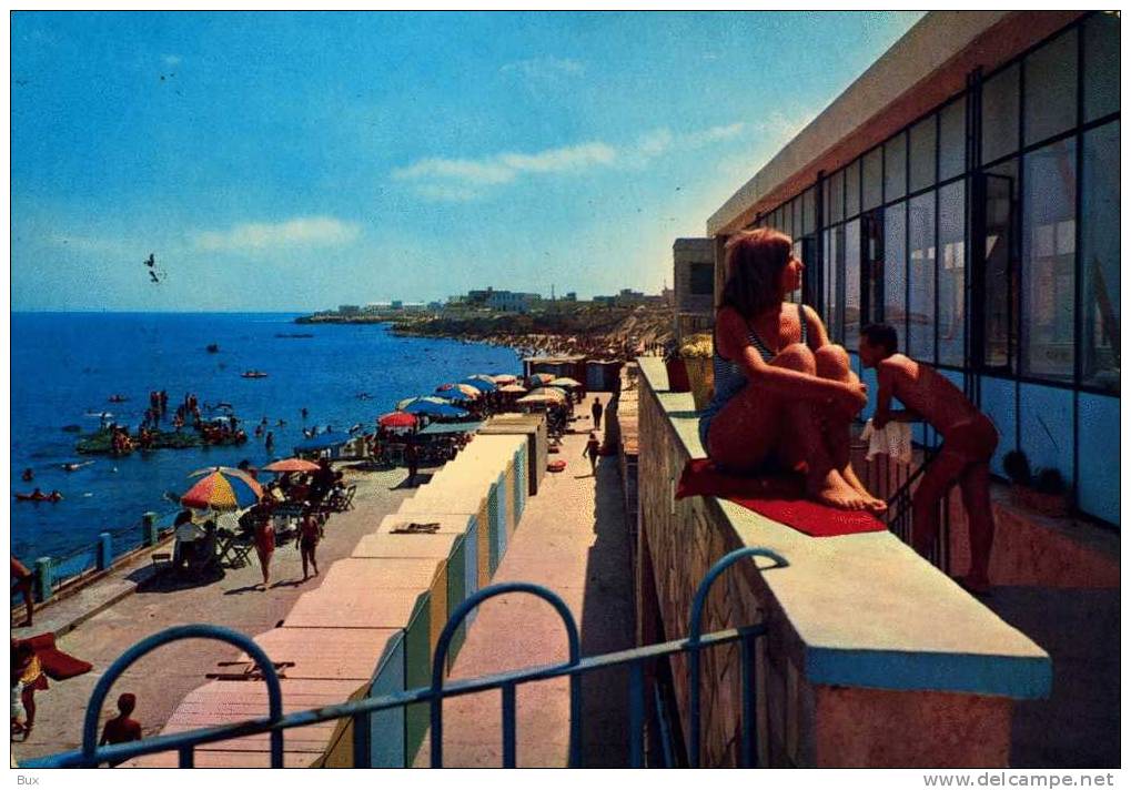 BARI PUGLIA BISCEGLIE  NON VIAGGIATA COME DA FOTO - Bisceglie