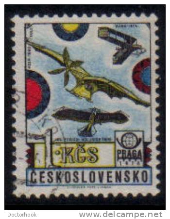 CZECHOSLOVAKIA   Scott #  C 90  VF USED - Poste Aérienne