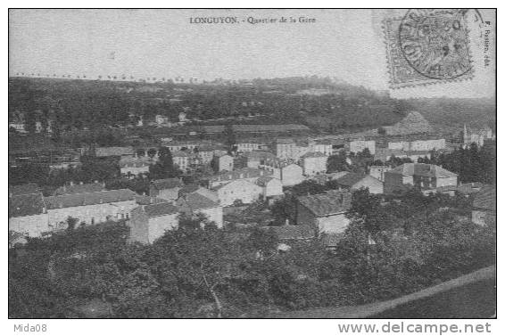 54. LONGUYON.  QUARTIER DE LA GARE. - Longuyon