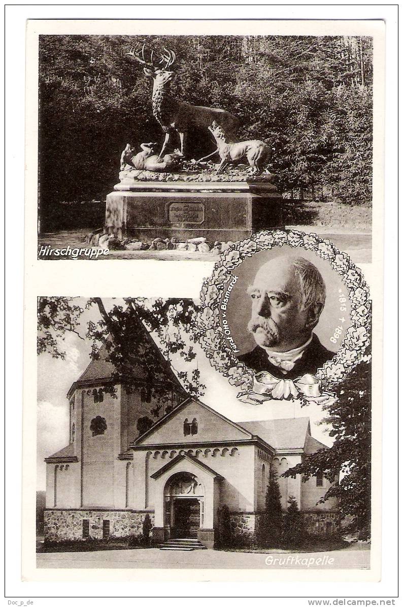 Deutschland - Friedrichsruh - Hirschgruppe - Gruftkapelle - Fürst Otto Von Bismarck - Friedrichsruh