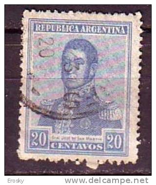 D0543 - ARGENTINA Yv N°249A - Usati