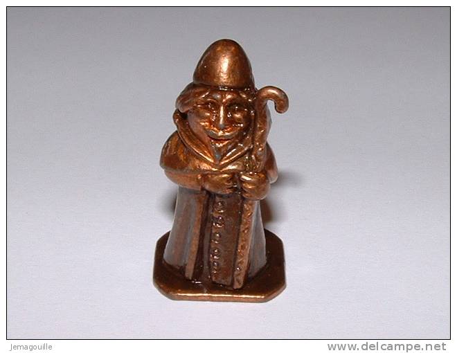 KINDER Métal - K98 N°104 - Evêque - Figurine Sans Château Ni Bpz * - Metallfiguren