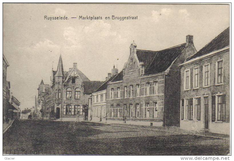 RUYSSELEDE - Marktplaats En Bruggestraat - Ruiselede