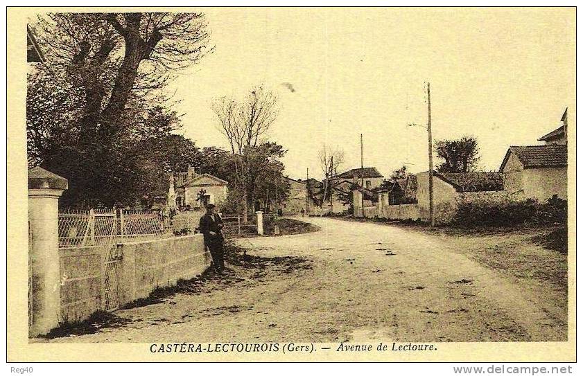 D32 - CASTERA LECTOUROIS  -  Avenue De Lectoure - Autres & Non Classés