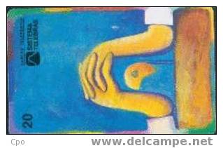 # BRASIL 9711A1 Telefono Publico - Hands 20  11.97 Tres Bon Etat - Brasilien