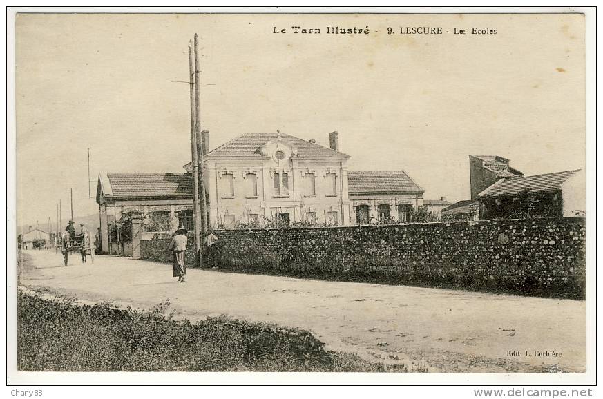 81- LESCURE- LES  ECOLES  N105 - Lescure