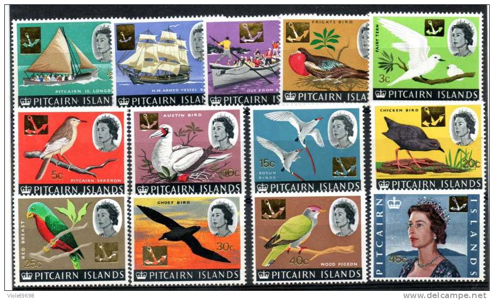 PITCAIRN : TP N° 71/83 ** - Islas De Pitcairn