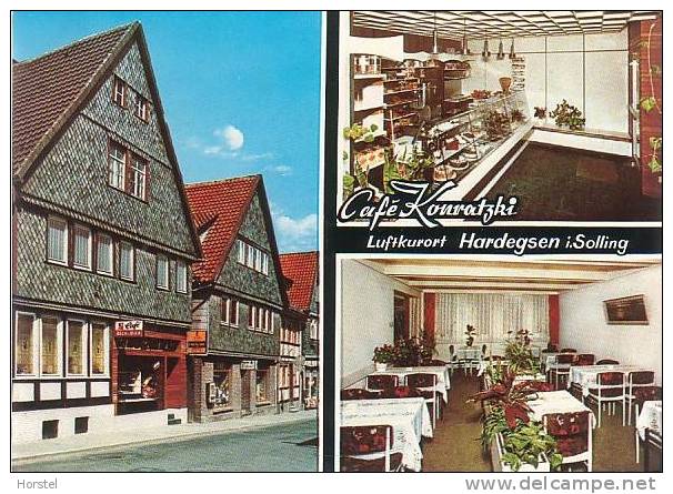 D-37181 Hardegsen - Solling - Cafe Und Konditorei Benno Konratzki - Hardegsen