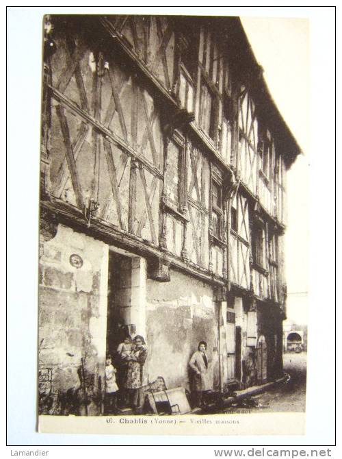 CPA - 89 - CHABLIS - Vieilles Maisons - Chablis