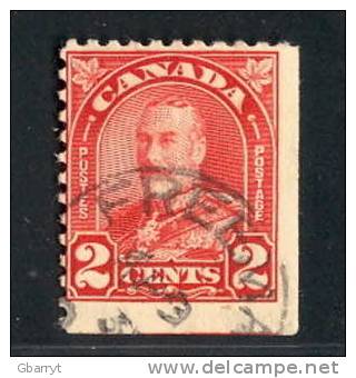 Canada Unitrade  #  165b Used VF Lower Right Corner Booklet Single Freeman Ontario Partial CDS - Oblitérés