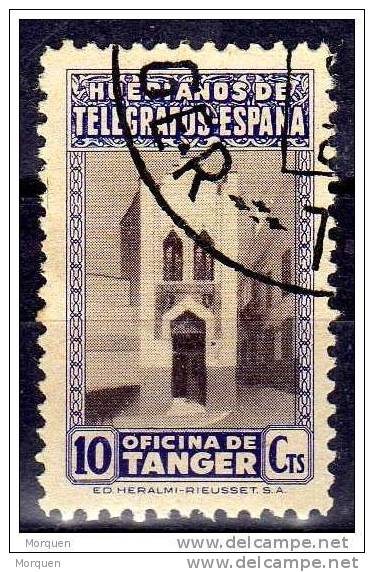 Lote 7 Sellos España, Tanger Huerfanos Telegrafos º - Liefdadigheid