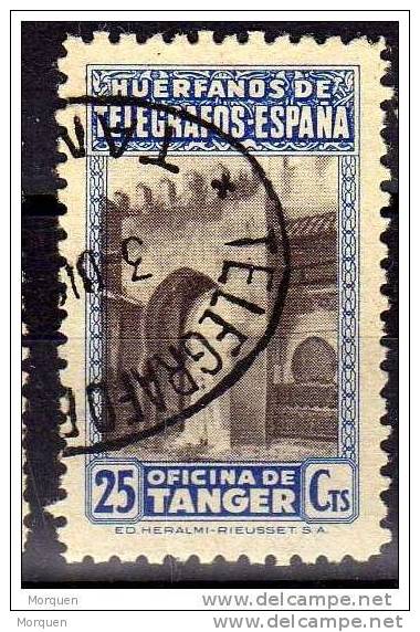 Lote 7 Sellos España, Tanger Huerfanos Telegrafos º - Wohlfahrtsmarken