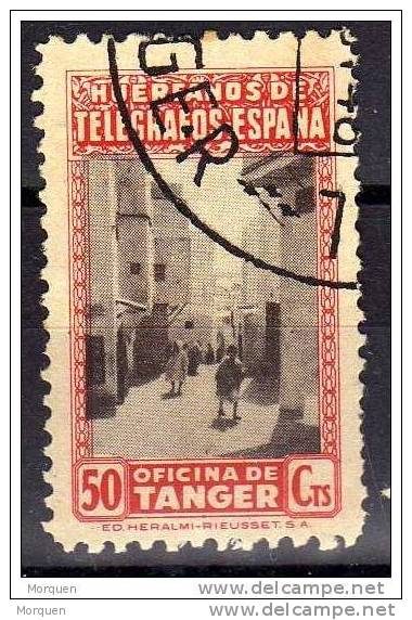 Lote 7 Sellos España, Tanger Huerfanos Telegrafos º - Wohlfahrtsmarken