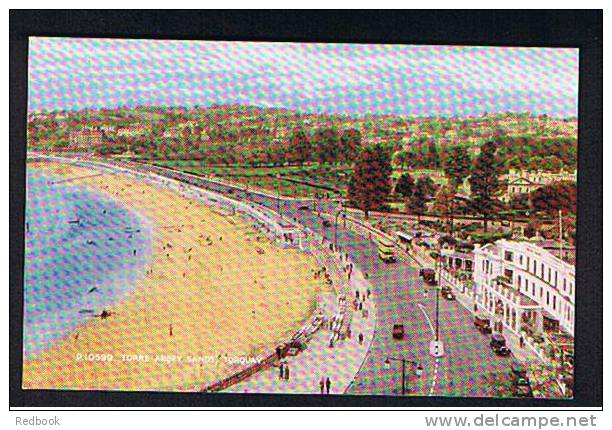 J. Salmon Postcard Torre Abbey Sands Torquay Devon - Ref 462 - Torquay