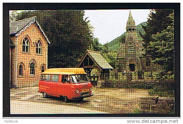 Llandrindod Wells Royal Mail Postbus At St Mary's Church Abbey Cwmhir Radnorshire Wales - Ref 462 - Radnorshire