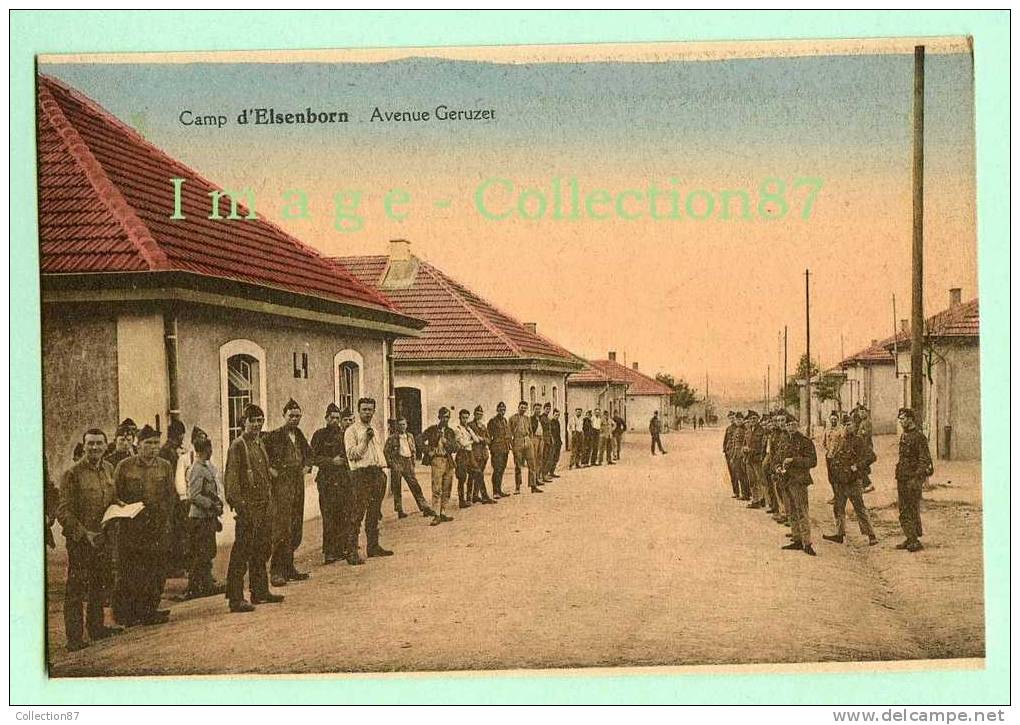 BELGIQUE - LIEGE - BUTGENBACH - CAMP MILITAIRE D´ELSENBORN - AVENUE GERUZET - Butgenbach - Bütgenbach