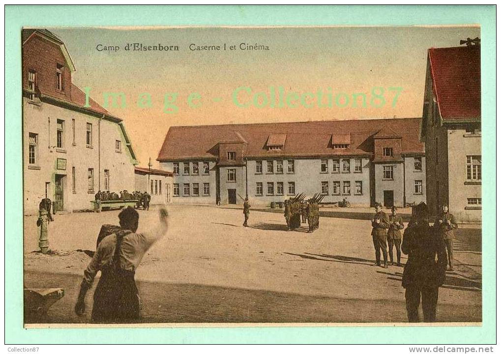 BELGIQUE - LIEGE - BUTGENBACH - CAMP MILITAIRE D´ELSENBORN - CASERNE 1 Et CINEMA - Butgenbach - Buetgenbach