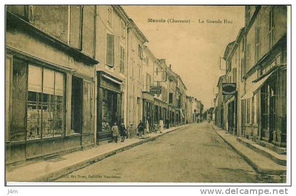 16/ CHARENTE... Mansle: La Grande Rue - Mansle