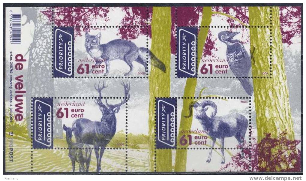 PIA - 2004 - Faune - Animaux Selvatiques - Unused Stamps