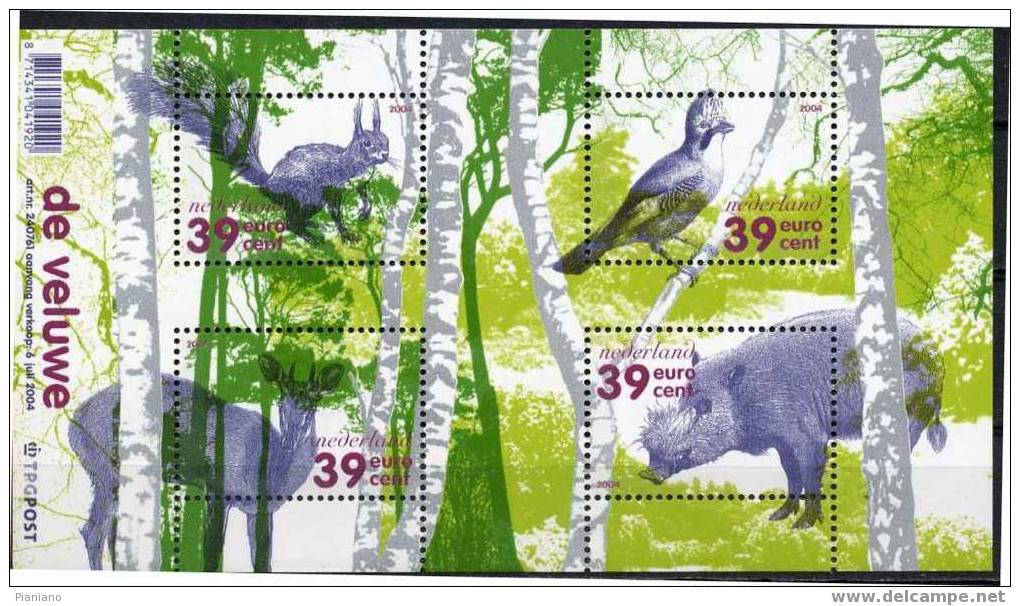 PIA - 2004 - Faune - Animaux Selvatiques - Unused Stamps