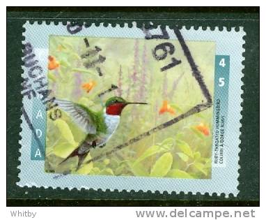 1996 45 Cent  Hummingbird  #1594  Buchans Newfoundland Cancel - Oblitérés