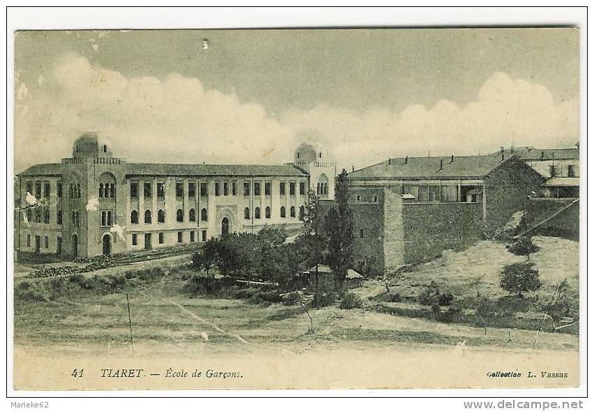 TIARET-Algérie- Ecole Des Garçons-1919 - Tiaret