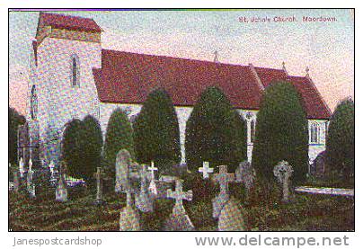 MOORDOWN Near Bournemouth - St. John's Church - Hampshire - Bournemouth (depuis 1972)